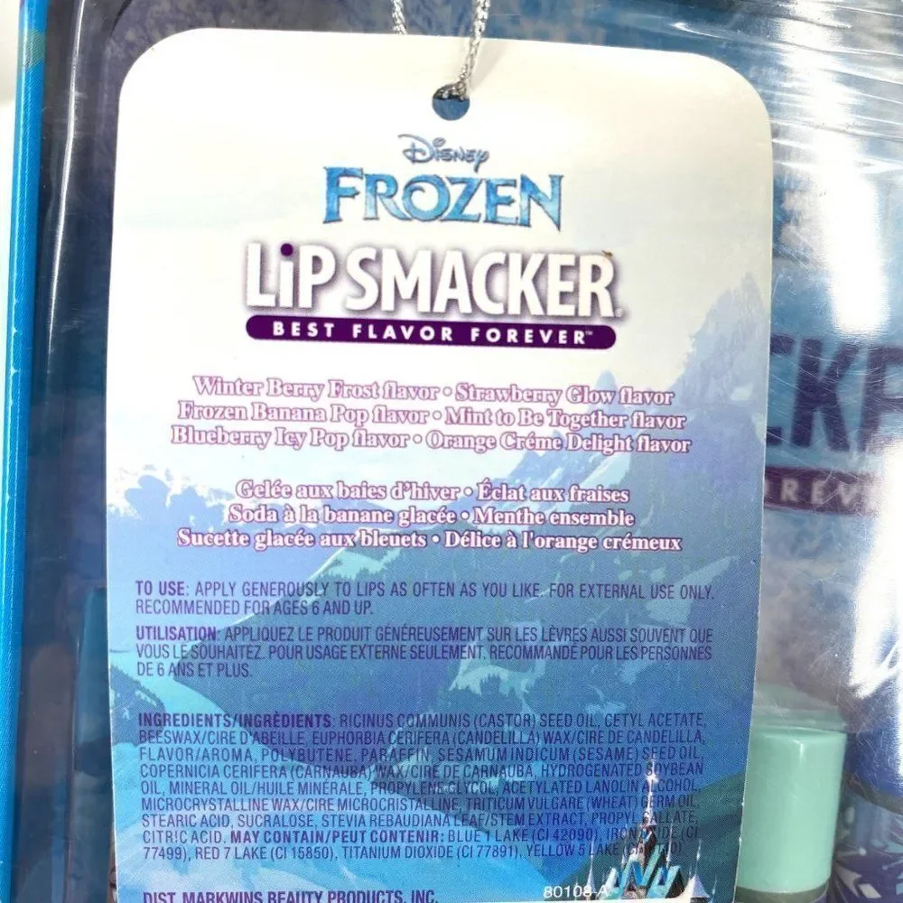 Lip Smacker Frozen Lip Gloss Tin Box Set